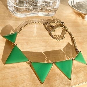 *SOLD* Statement Triangle Necklace